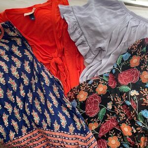 4 Pieces: Zara, Ban Jara, Linen